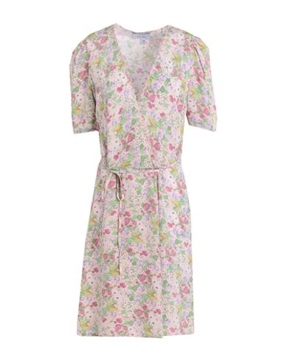 Shop Other Stories &  Woman Mini Dress Light Pink Size 8 Ecovero Viscose, Viscose