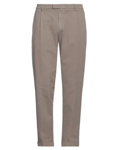 Shop Briglia 1949 Man Pants Khaki Size 36 Cotton, Modal, Elastane In Beige