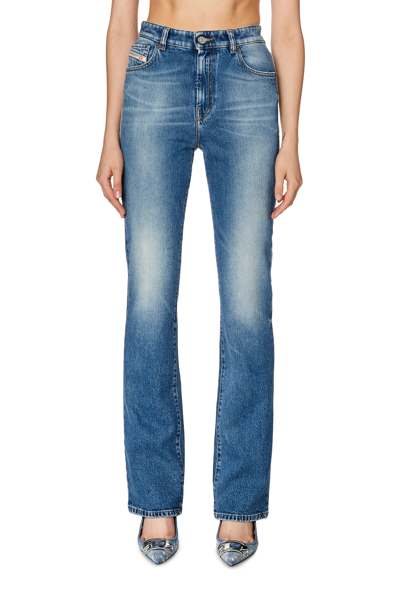 Shop Diesel Bootcut And Flare Jeans In Blue