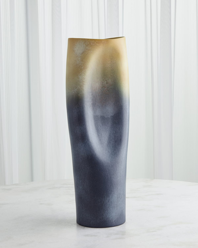 Shop Global Views Indent Ceramic Vase, Large