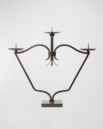 Shop Jan Barboglio Abanico Madre Candelabra In Natural