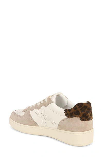 Shop Veronica Beard Lennox Sneaker In White/ Leopard