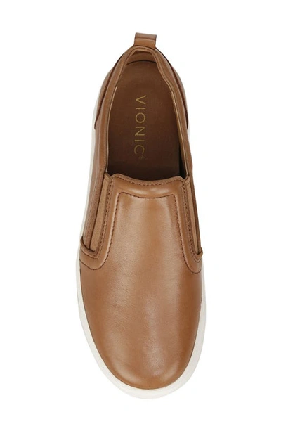 Shop Vionic Kimmie Slip On Shoe In Tan