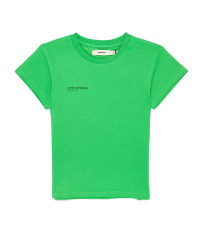 Shop Pangaia Organic Cotton Pprmint T-shirt (3-11 Years) In Green