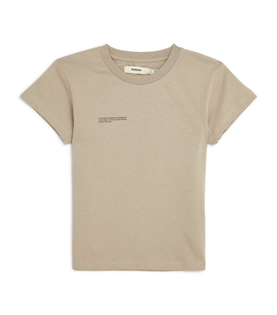 Shop Pangaia Organic Cotton Pprmint T-shirt (3-11 Years) In Grey