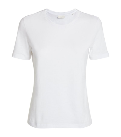Shop Falke Pima Cotton T-shirt In White