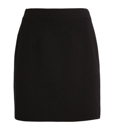 Shop Alessandra Rich Mini Skirt In Black