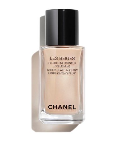 Shop Chanel (les Beiges) Healthy Glow Sheer Highlighting Fluid In Metallic