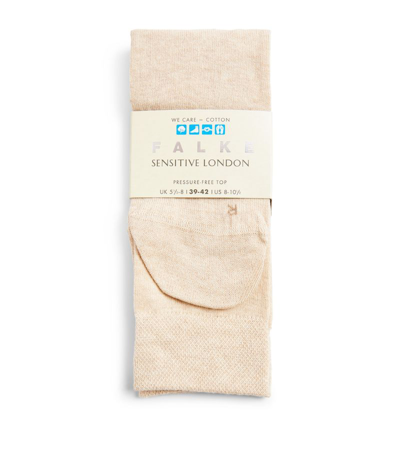 Shop Falke Sensitive London Socks In Nude