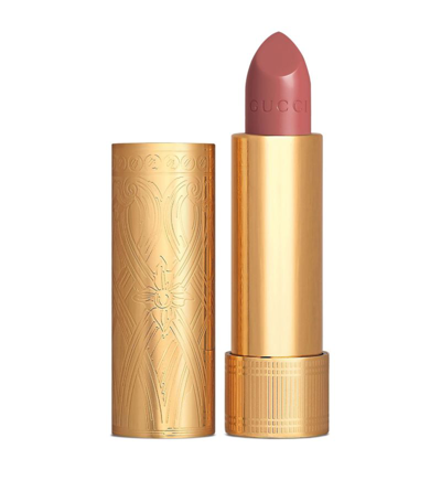 Shop Gucci Rouge À Lèvres Satin Lipstick In Bertha Blossom