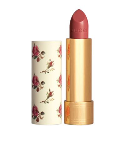 Shop Gucci Rouge À Lèvres Satin Lipstick In Candace Rose