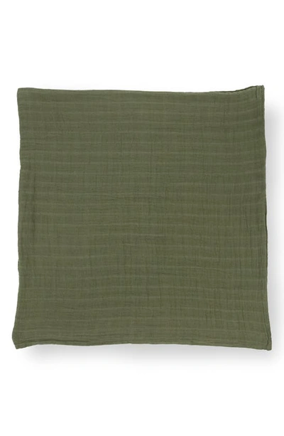 Little Unicorn 3-pack Muslin Swaddle Blanket In Fern 2