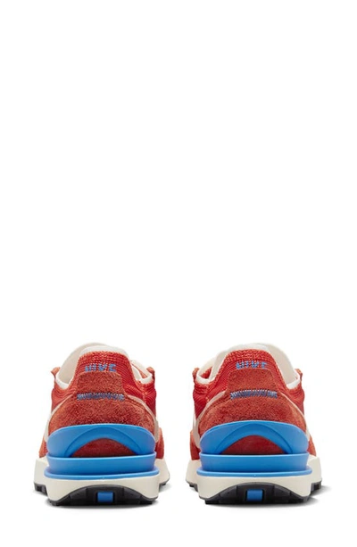 Shop Nike Waffle One Sneaker In Red/ Light Blue/ Coconut Milk