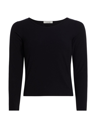 Shop The Row Women's Raya V-neck Knit Top In Black