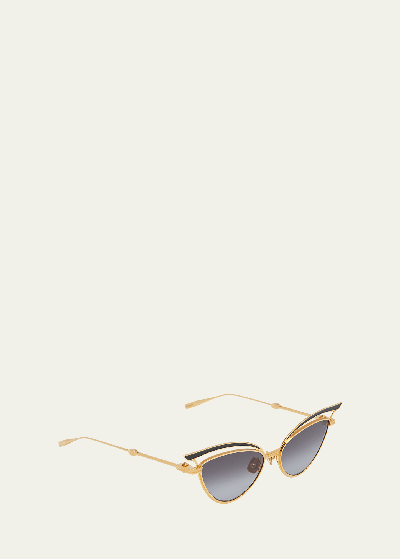 Valentino Eyewear Cat In Gld-bdx