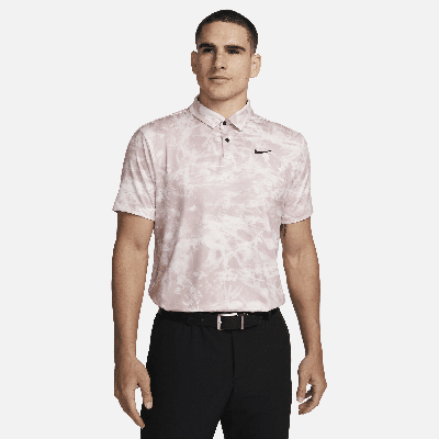 Shop Nike Men's Dri-fit Tour Golf Polo In Pink
