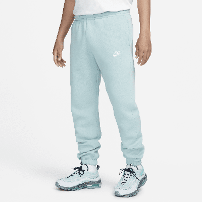 Shop Nike Men's  Sportswear Club Fleece Pants In Green