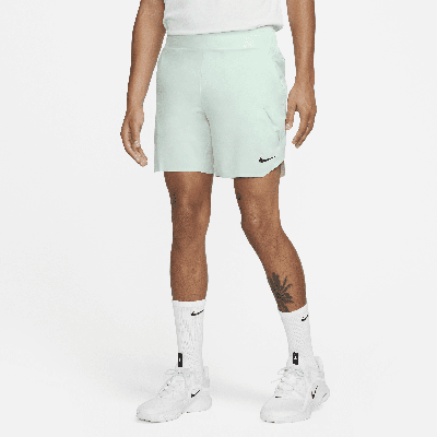 Shop Nike Men's Court Dri-fit Slam Tennis Shorts In Green