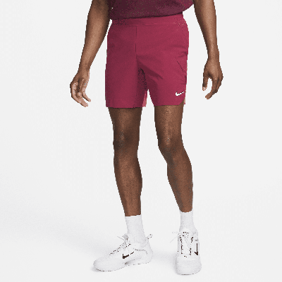 Shop Nike Men's Court Dri-fit Slam Tennis Shorts In Red