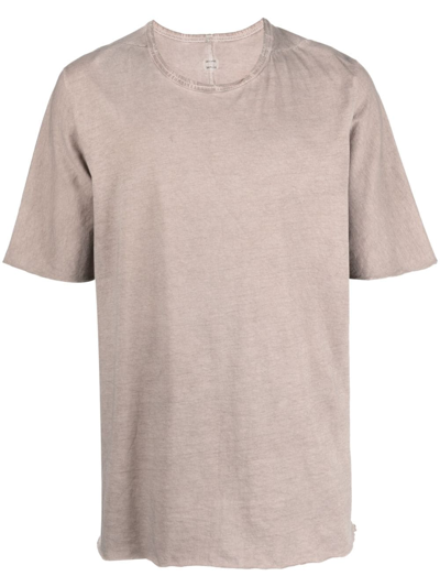Shop Isaac Sellam Experience Organic Cotton Short-sleeve T-shirt In Neutrals