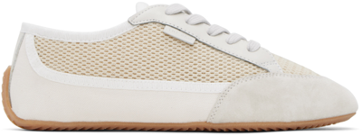 Shop The Row Off-white Bonnie Sneakers In Ivory/ivory