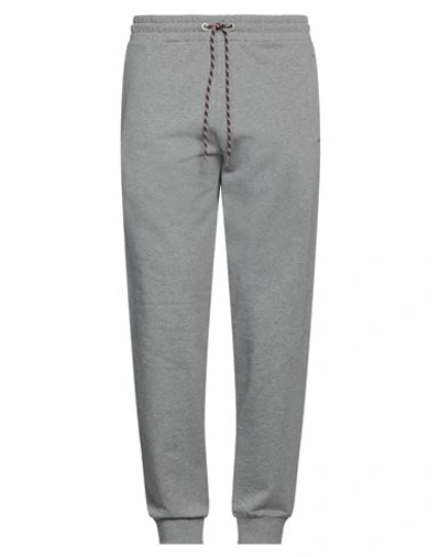 Shop Bikkembergs Man Pants Grey Size L Cotton, Elastane