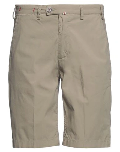 Shop Baronio Man Shorts & Bermuda Shorts Beige Size 31 Cotton, Elastane