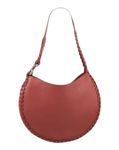 Shop Chloé Woman Shoulder Bag Tan Size - Calfskin In Brown