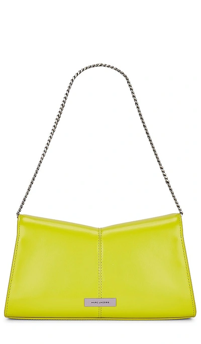 Shop Marc Jacobs The St. Marc Convertible Clutch In Yellow