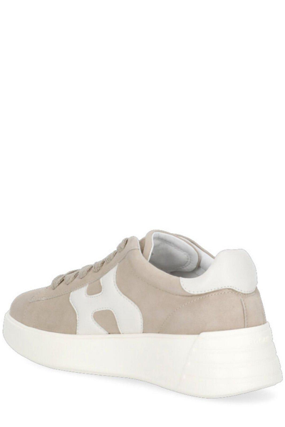 Hogan Rebel Suede High-top Trainers In Multicolor