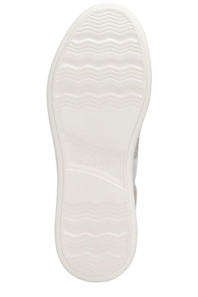 Hogan Rebel Suede High-top Trainers In Multicolor