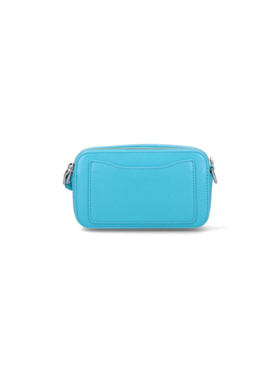 Shop Marc Jacobs The Utility Snapshot Crossbody Bag In Azzurro