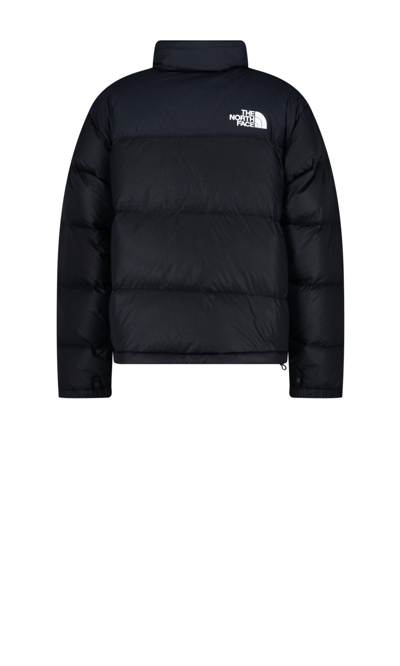 Shop The North Face Logo Down Jacket In Nero