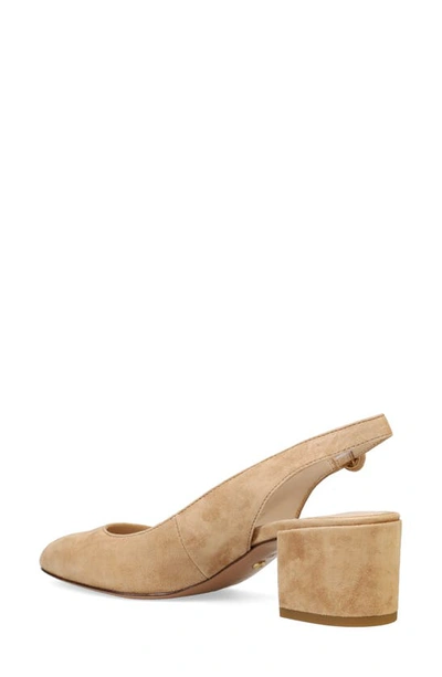 Shop Pelle Moda Ulla Slingback Pump In Latte