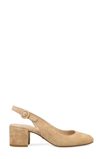 Pelle Moda Ulla Slingback Pump In Latte
