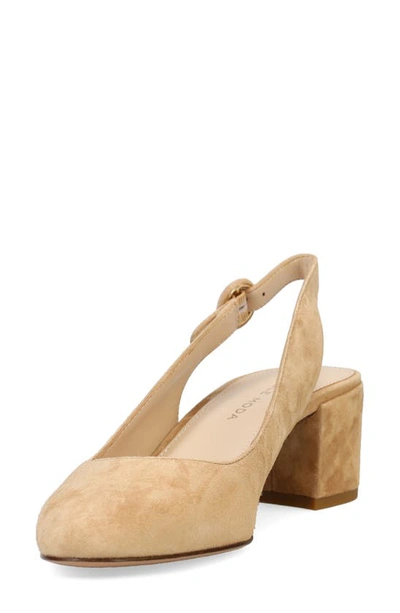 Shop Pelle Moda Ulla Slingback Pump In Latte