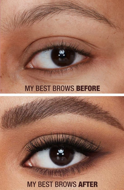 Charlotte Tilbury Legendary Brows Tinted Eyebrow Gel Dark Brown 0.04 oz/ 1.15 G In Dark Brown