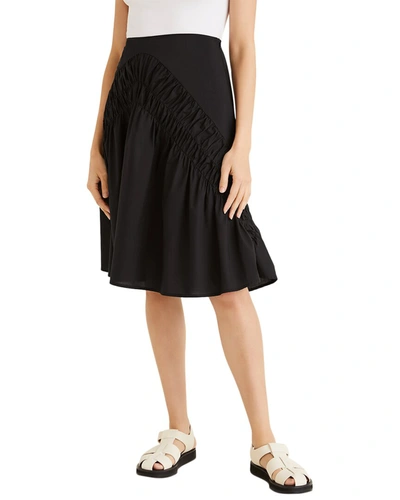 Shop Merlette Mare Skirt In Black