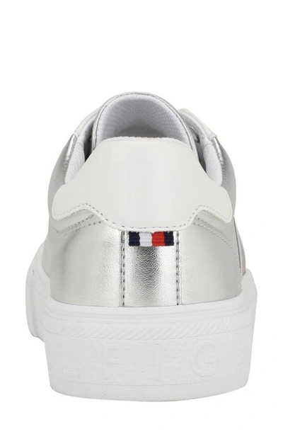 Shop Tommy Hilfiger Andrei Sneaker In Sil01