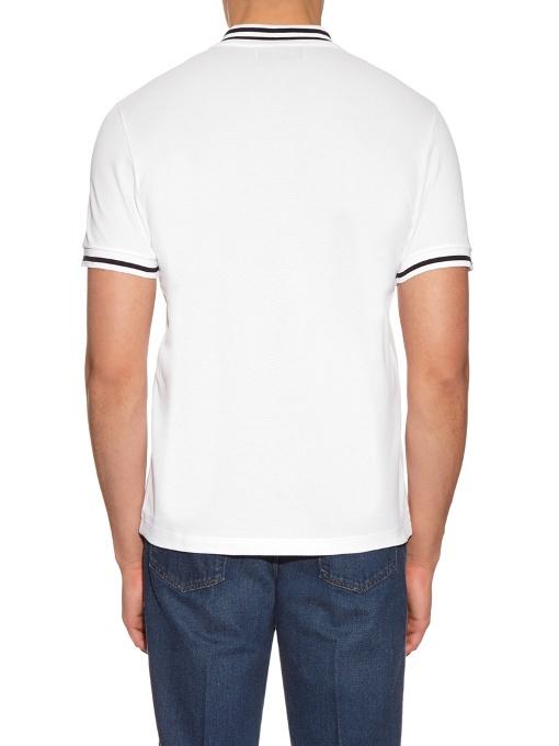 gucci bee polo white