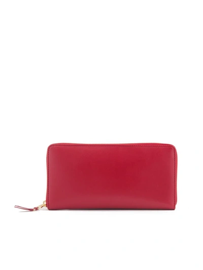 Shop Comme Des Garçons Classic Wallet Accessories In Red