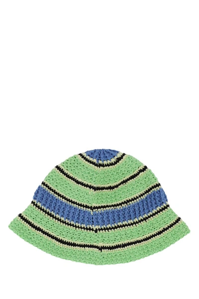 Shop Stella Mccartney Hats And Headbands In Stripped