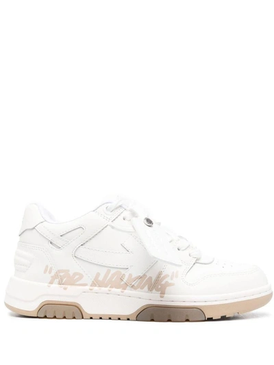 Shop Off-white Sneakers In Wht/sand