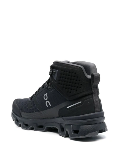 Shop On Running Cloudrock 2 Waterproof Hiking Boots In Black