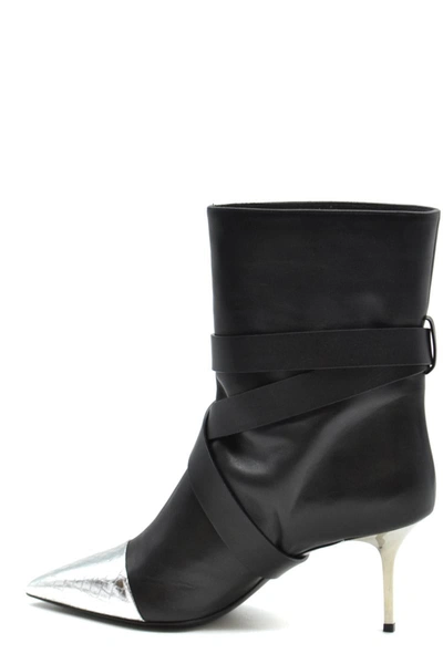 Shop Msgm Booties In Black
