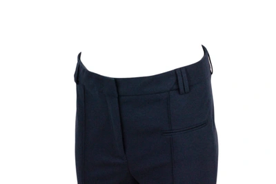 Shop Fabiana Filippi Trousers In Blue