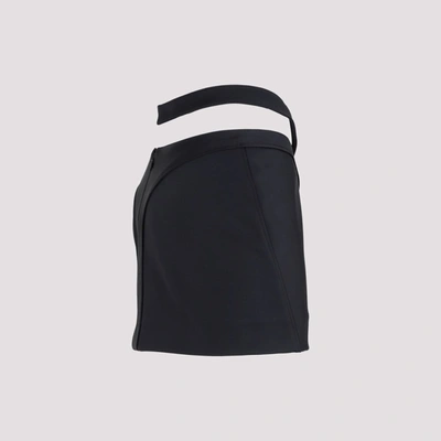 Shop Mugler Skirt In Black