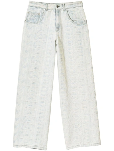 Shop Marc Jacobs Monogram Denim Jeans