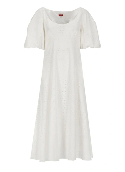 Shop Kenzo Dresses White