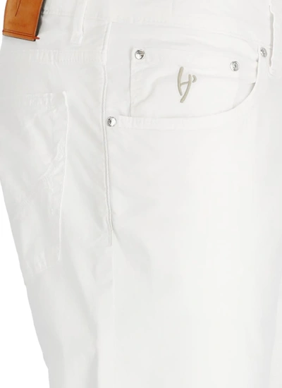 Shop Hand Picked Jeans In Bianco Ottico 11-4001 Tcx